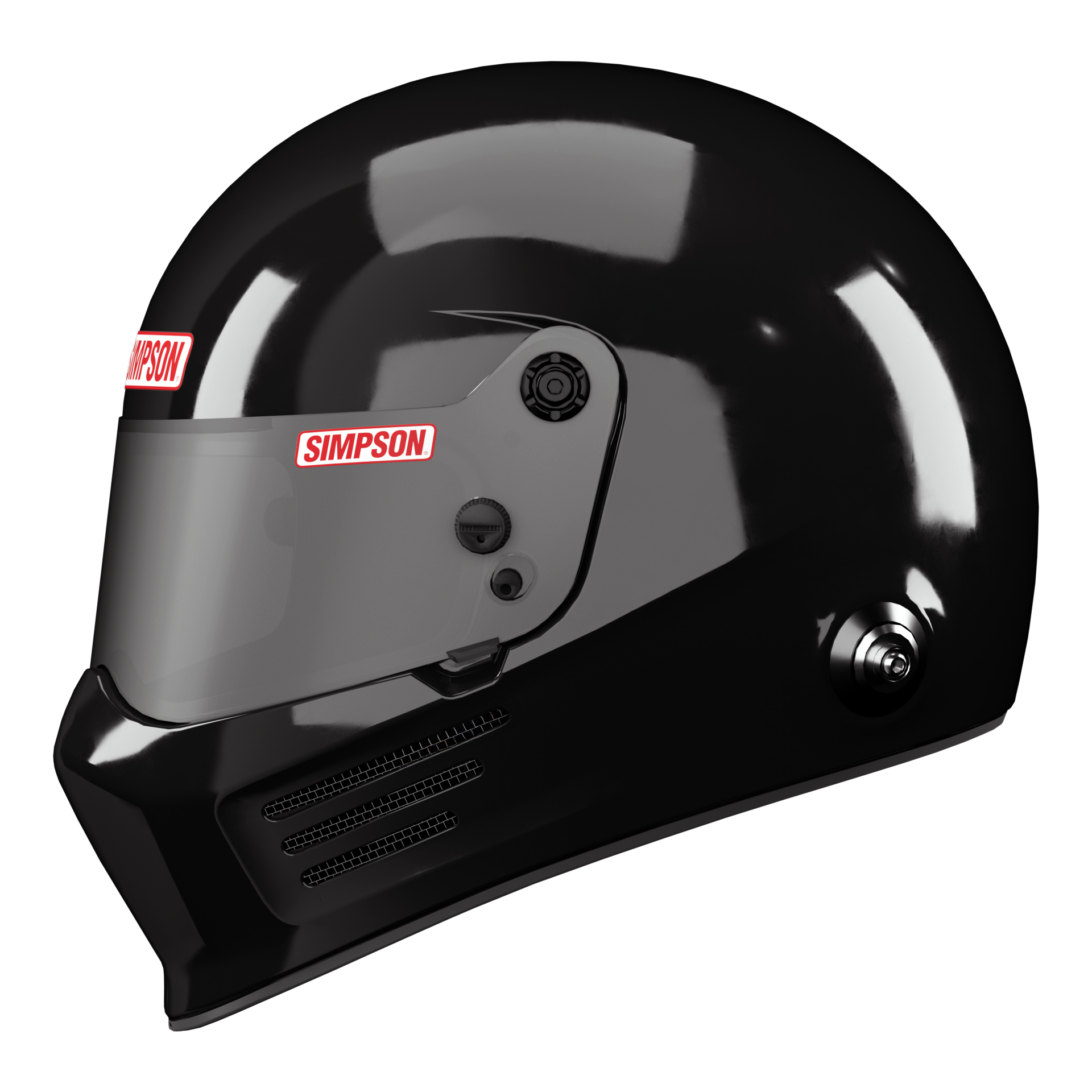 Simpson 7200052 Simpson Bandit Helmet - Black – Pit Stop USA