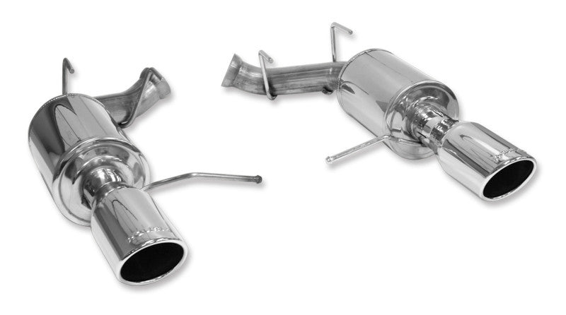 Roush Performance Parts Axle Back Exhaust System 2-1/2" Tailpipe 3.5" Tips Stainless - Polished