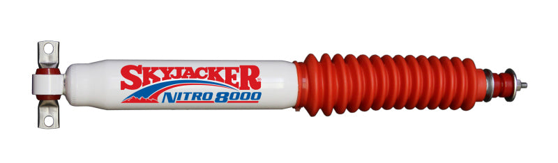 Skyjacker Nitro 8000 Twintube Shock - 14.54 in Compressed / 24.75 in Extended - 2.01 in OD - White Paint N8025