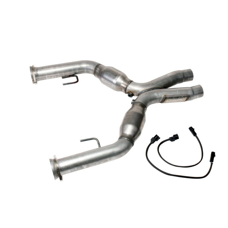 BBK Performance High-Flow Catted Exhaust X-Pipe - 2-3/4 in Diameter - Ford Modular - Ford Mustang 2005-10 1637