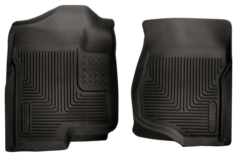 Husky Liners X-Act Contour Front Floor Liner - Black - GM SUV / Truck 2007-14 - Pair