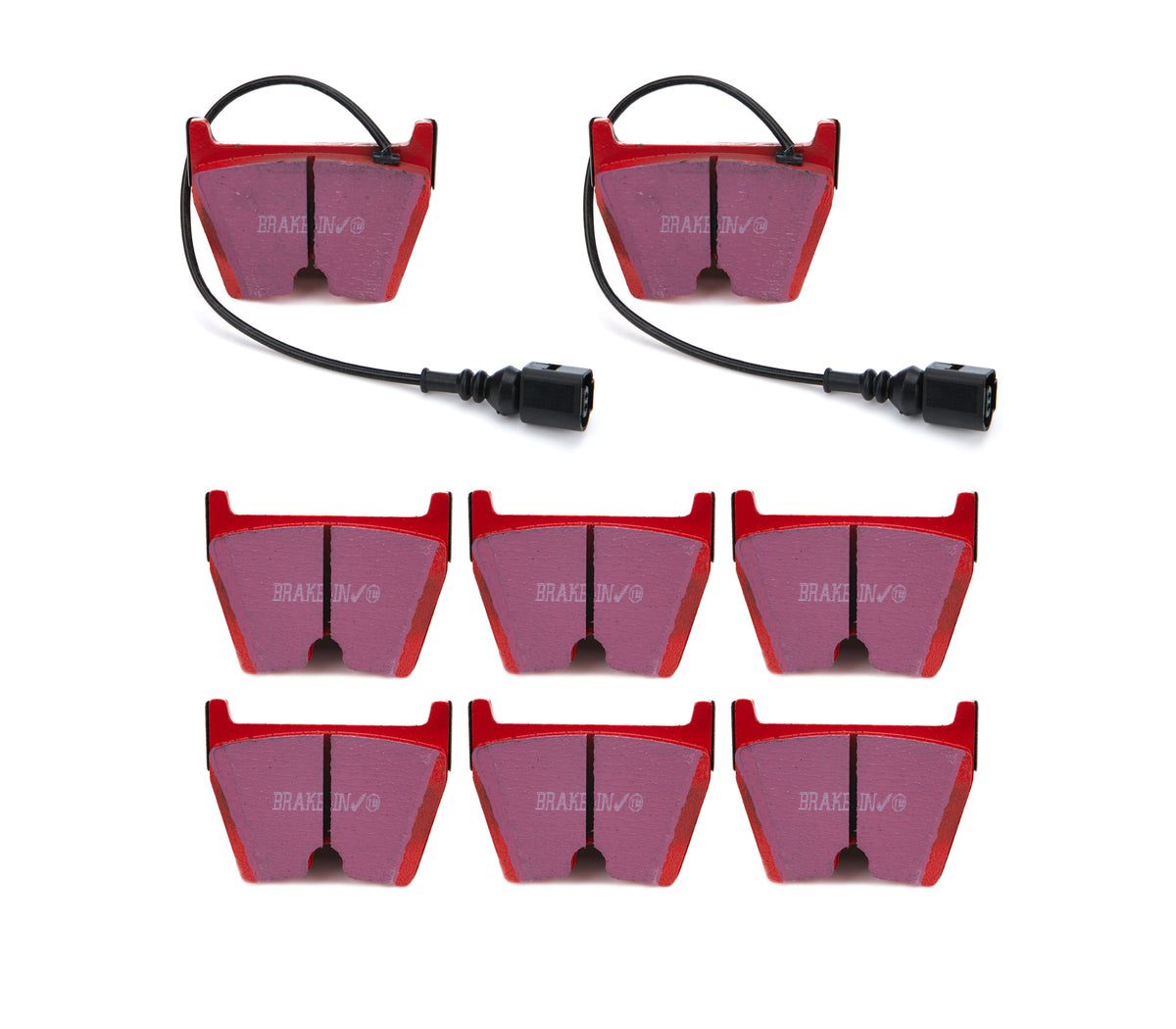 EBC Red Stuff High Friction Front Brake Pads - Audi Midsize Car 2011-23