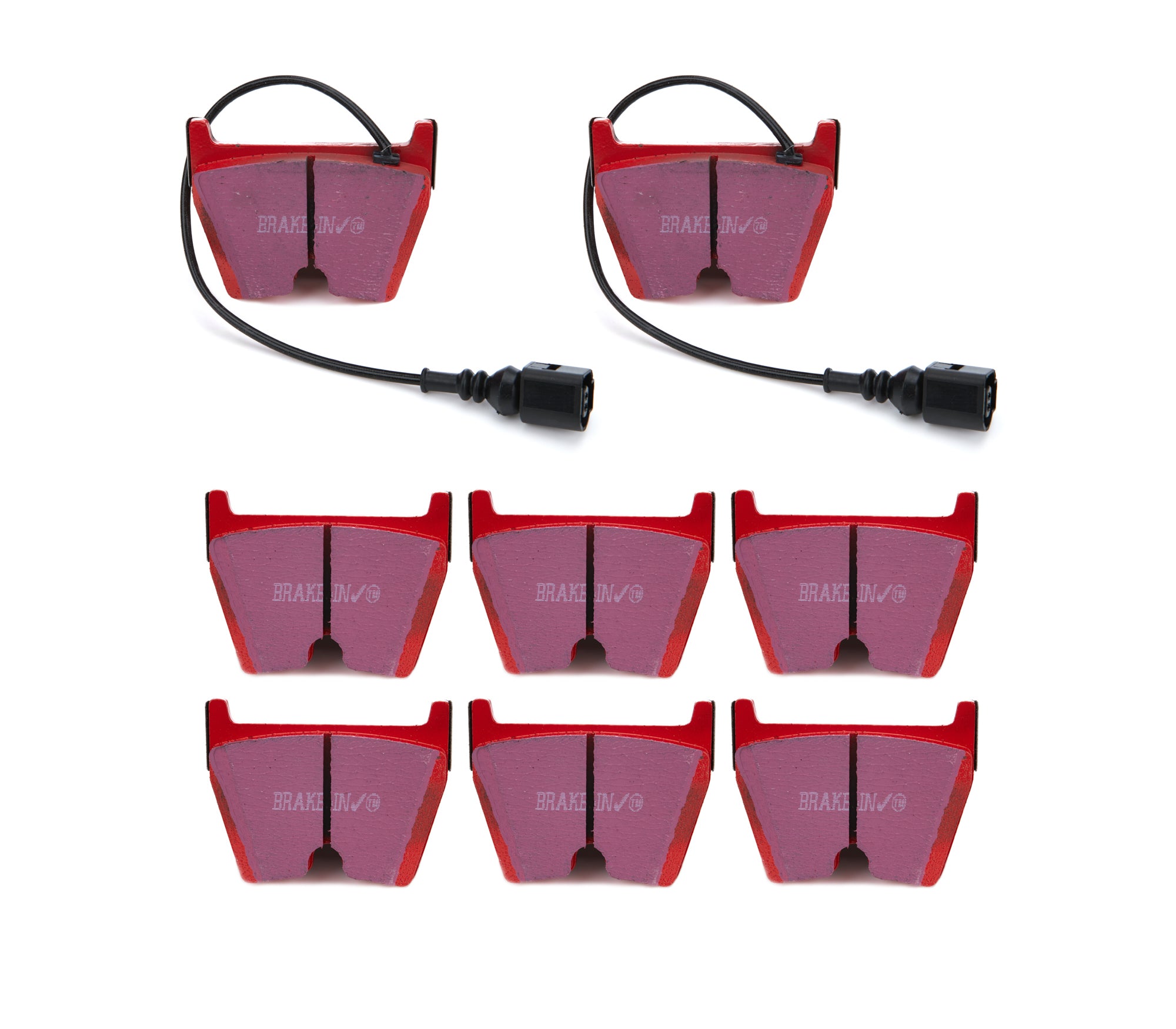 EBC Red Stuff High Friction Front Brake Pads - Audi Midsize Car 2011-23