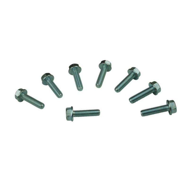 Moroso Timing Cover Bolt - 8 mm x 1.25 Thread - 30 mm Long - Hex Head - GM LS-Series (Set of 8)