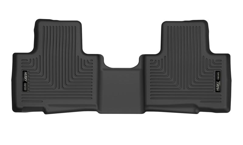 Husky Liners X-Act Contour 2nd Row Floor Liner - Black - Toyota Midsize SUV 2020-21