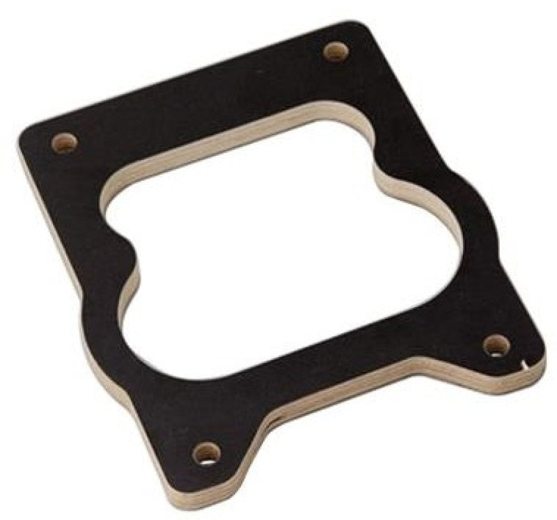 Moroso 1/2" Wood Carburetor Spacer - 1/2" Single Hole - Fits Quadrajet Carburetors