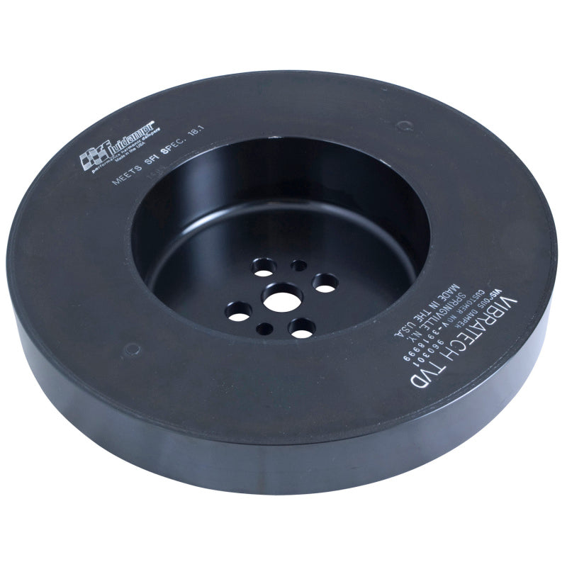 Fluidampr Harmonic Balancer - 9.750 in OD - Black Zinc - Internal Balance - Dodge Cummins 960301