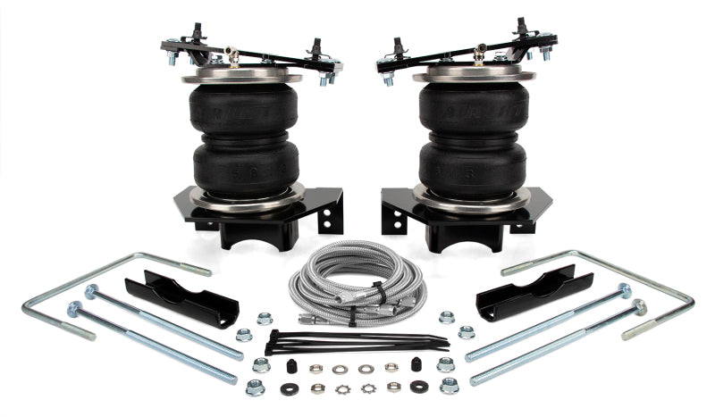 Air Lift Loadlifter 5000 Ultimate Plus Rear Air Spring Kit - 5000 lb Capacity - Black Brackets - Ford Fullsize Truck 2020