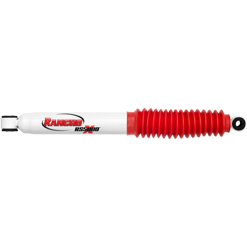 Rancho RS5000X Series Twintube Shock - 16.89 in Compressed / 28.08 in Extended - 2.25 in OD - White Paint