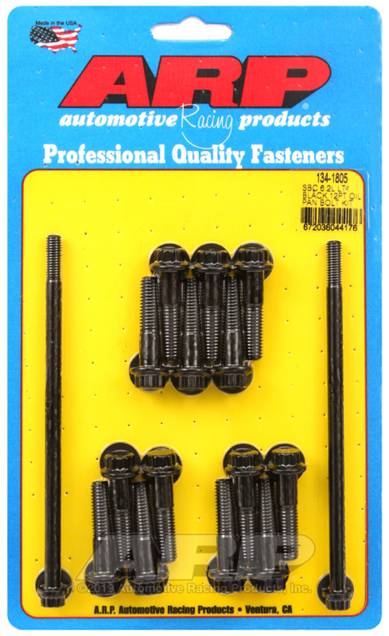 ARP Oil Pan Bolt Kit - GM LT1 6.2L 12-Point