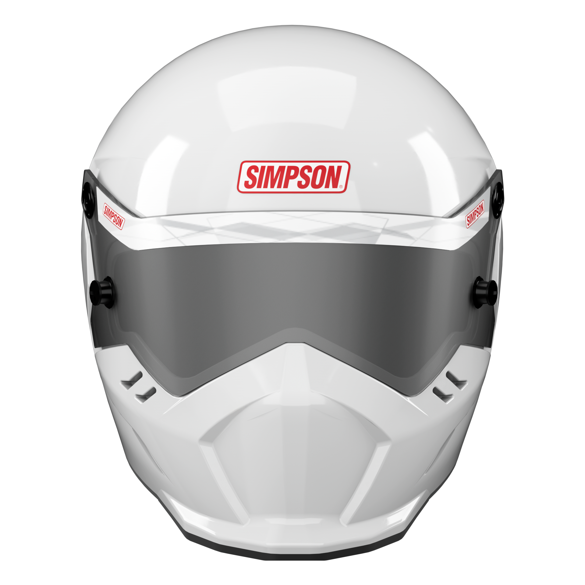 Simpson Kingsnake Helmet - White