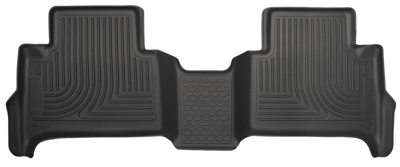 Husky Liners Weatherbeater Floor Liner - 2nd Row - Plastic - Black - 4-Door