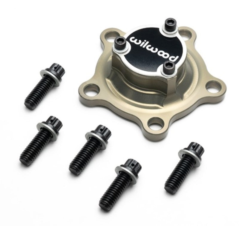 Wilwood Lightweight Five Bolt Drive Flange w/ Bolts - Fits Wilwood Starlite "55" Hubs