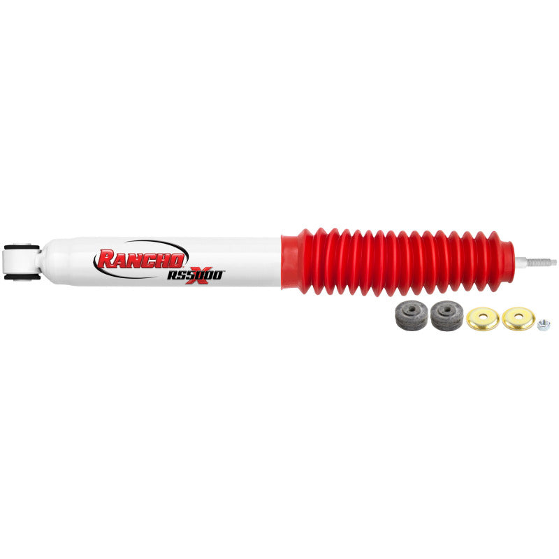 Rancho RS5000X Series Twintube Shock - 16.13 in Compressed / 27.03 in Extended - 2.25 in OD - White Paint