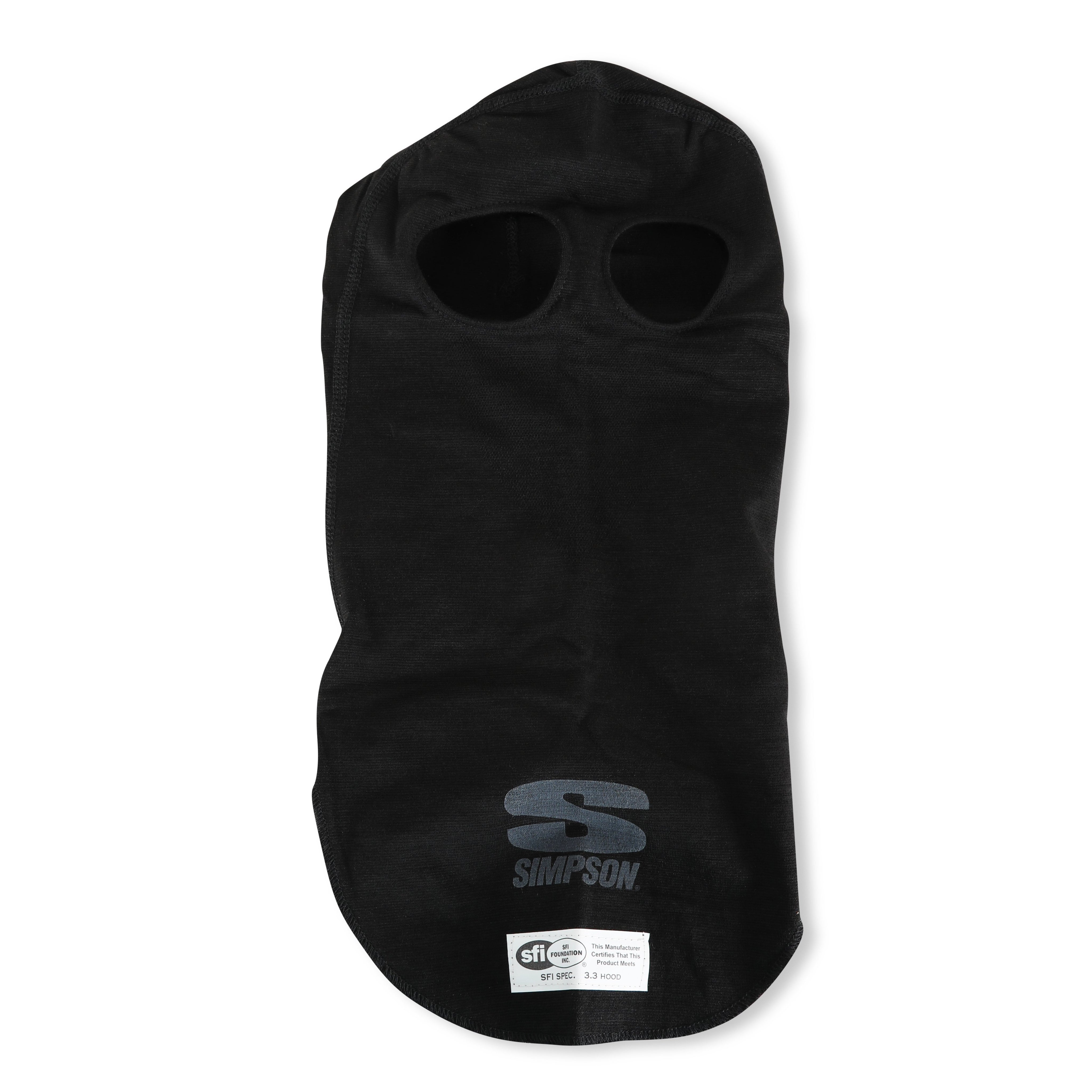 Simpson Pro-Fit Nomex Balaclava - Dual Eyeport - Black