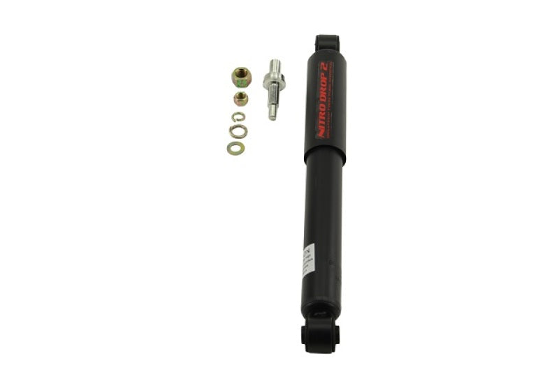 Belltech Nitro Drop 2 Twintube Rear Shock - Black Paint - 4 to 6 in Lowered - GM Fullsize Truck 1977-86