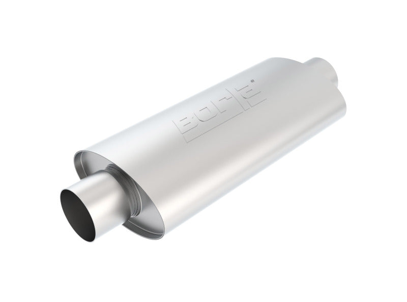 Borla Sportsman XR-1 Oval Muffler - Inlet: 3" - Outlet: 3" - Case Dimensions: 16" x 4-1/2" x 7-7/8"