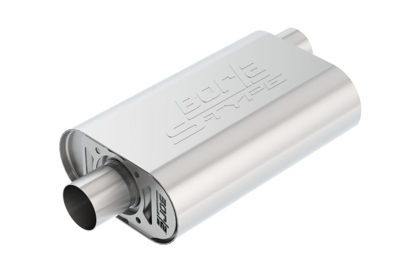 Borla CrateMuffler GM 350/383/ 406 2.5" In/Out S-Type