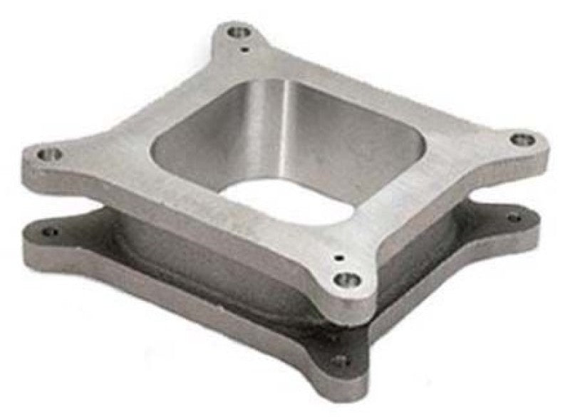 Moroso 2" Cast Aluminum Carburetor Spacer - Holley 4150/4160-series Carburetor - Open Plenum Design