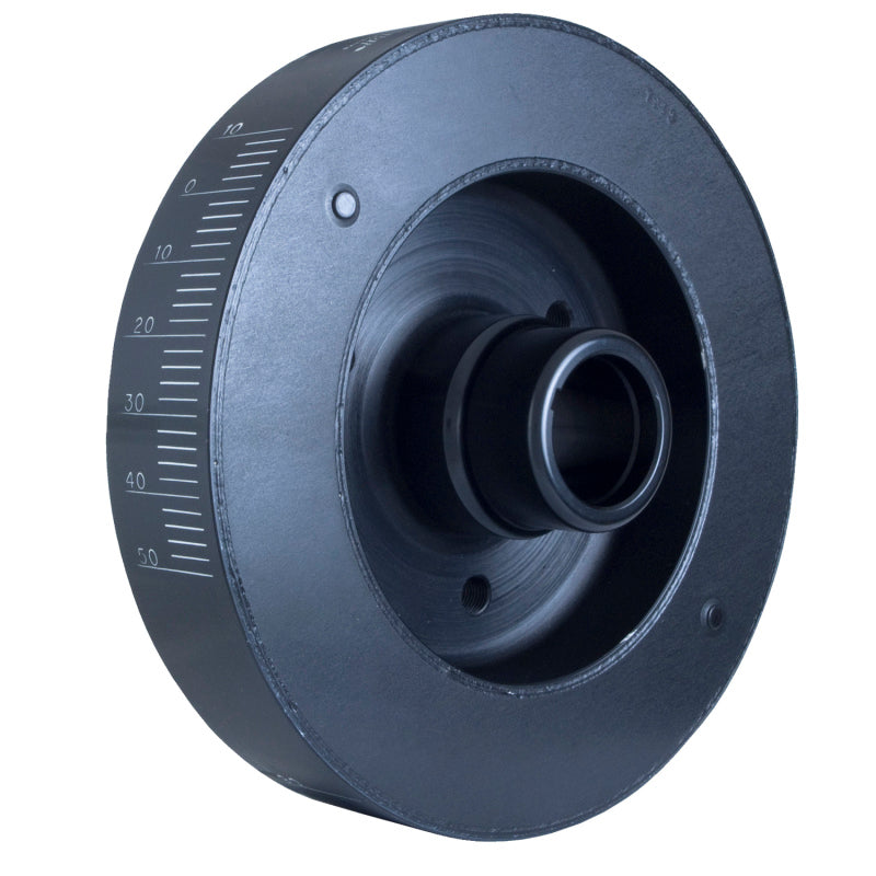 Fluidampr Harmonic Balancer - Internal Balance - Steel - Black - SB Chevy, 4.3L V6 - 7-1/4" Diameter - 12.2 lbs.