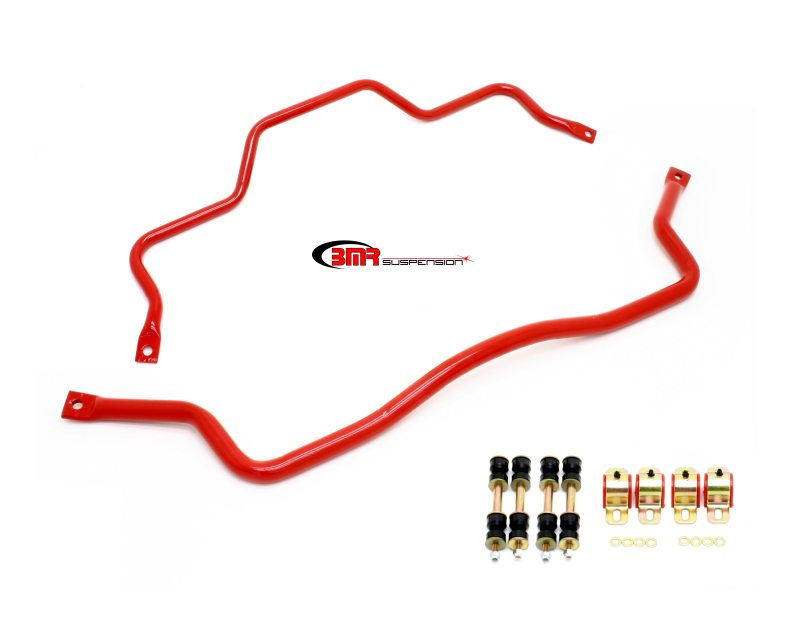 BMR Suspension Sway Bar Kit /w Bushings  - Red - 1993-02 GM F-Body