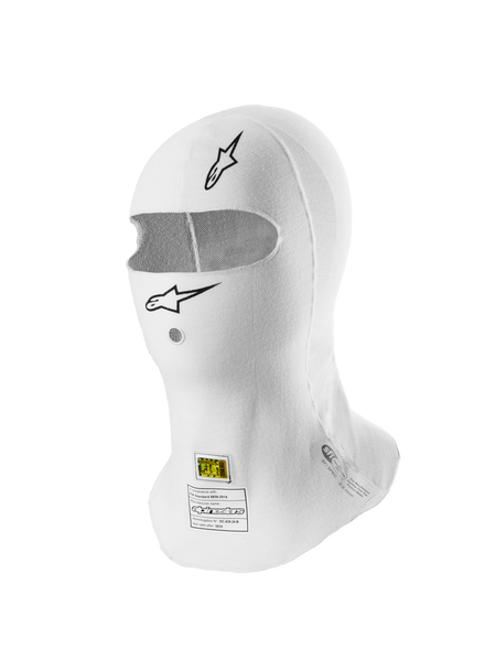 Alpinestars ZX Evo V3 Balaclava FIA/SFI - White