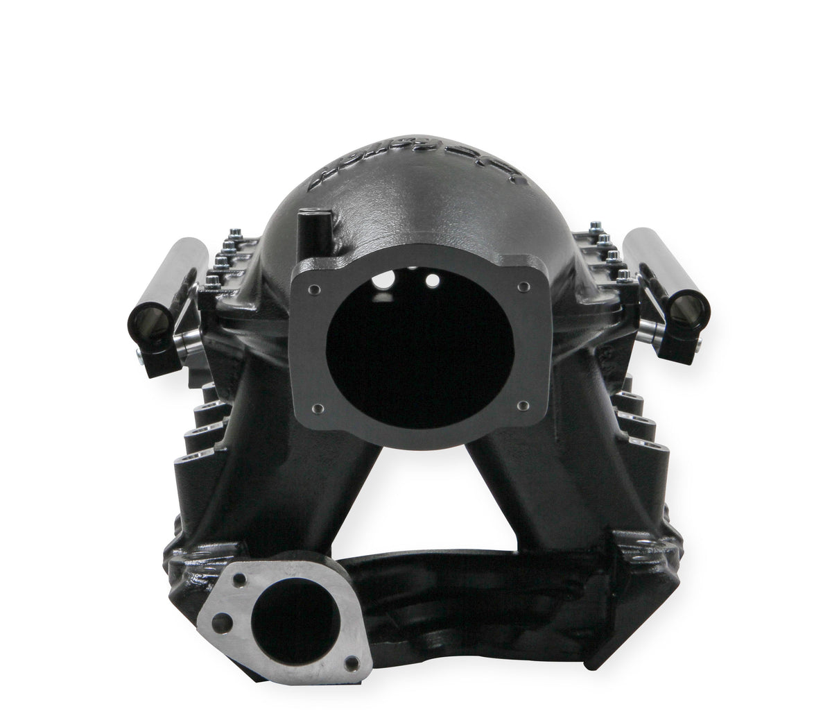 Holley EFI Hi-Ram EFI Intake Manifold Kit - 105 mm Throttle Body Flange - Black - 351W Small Block Ford