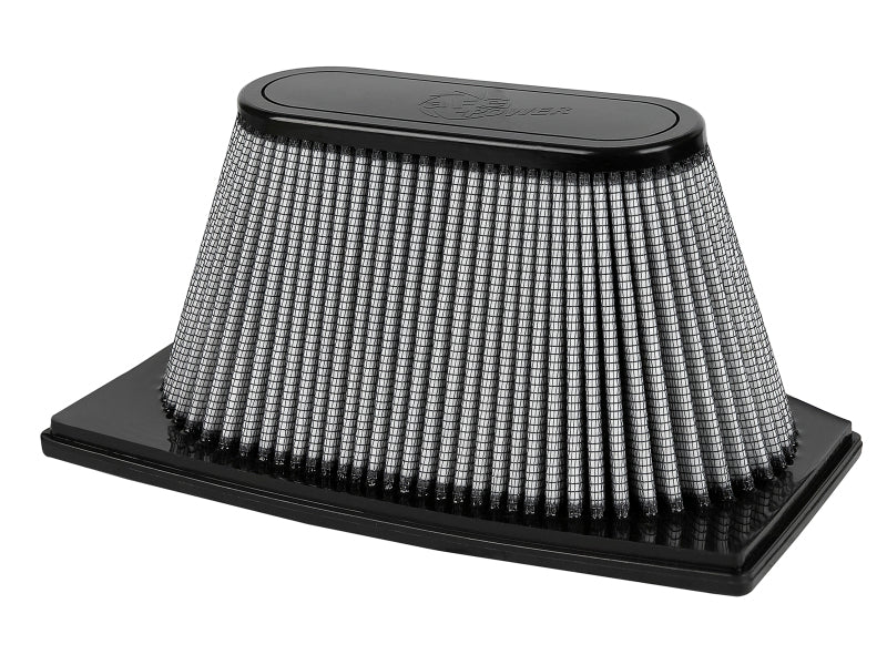 aFe Power Magnum FLOW Pro DRY S Air Filter Element - Unique - White - Jeep Wrangler JL 2018-20