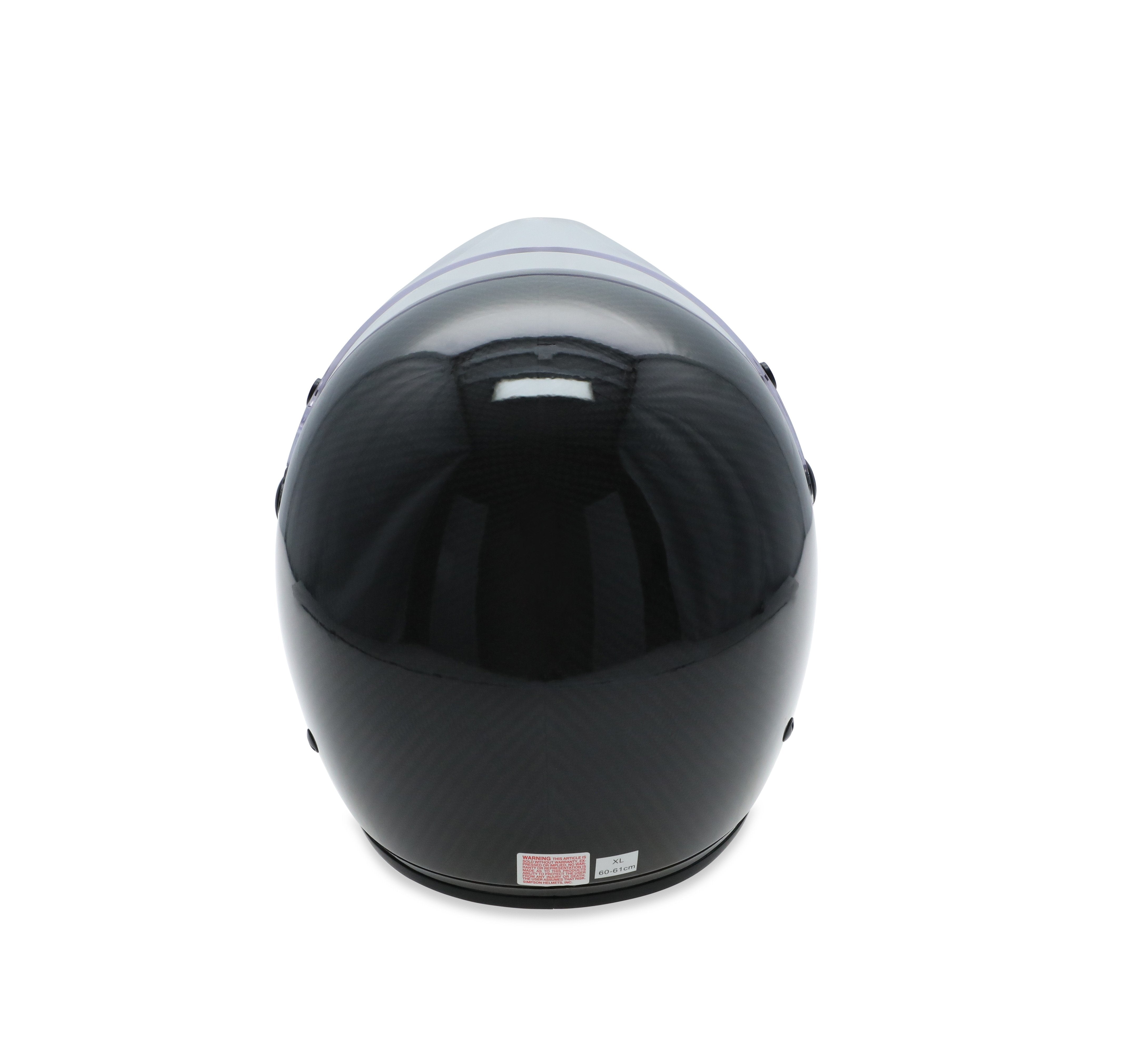 Simpson 720100C Simpson Carbon Bandit Helmet - No Vents – Pit Stop USA