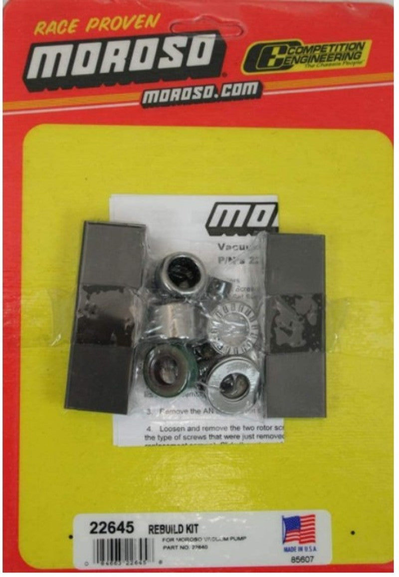 Moroso Vacuum Pump Service Kit - 3-Vane Pumps - Racing