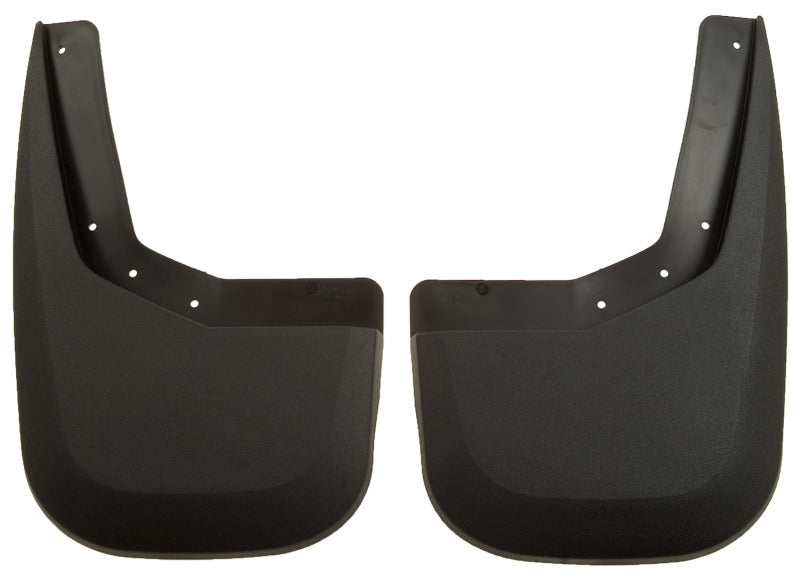 Husky Liners Rear Mud Guards - Black / Textured - GMC - GM Fullsize Truck 2007-13 - Pair