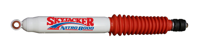 Skyjacker Nitro 8000 Twintube Shock - 13.47 in Compressed / 22.25 in Extended - 2.01 in OD - White Paint