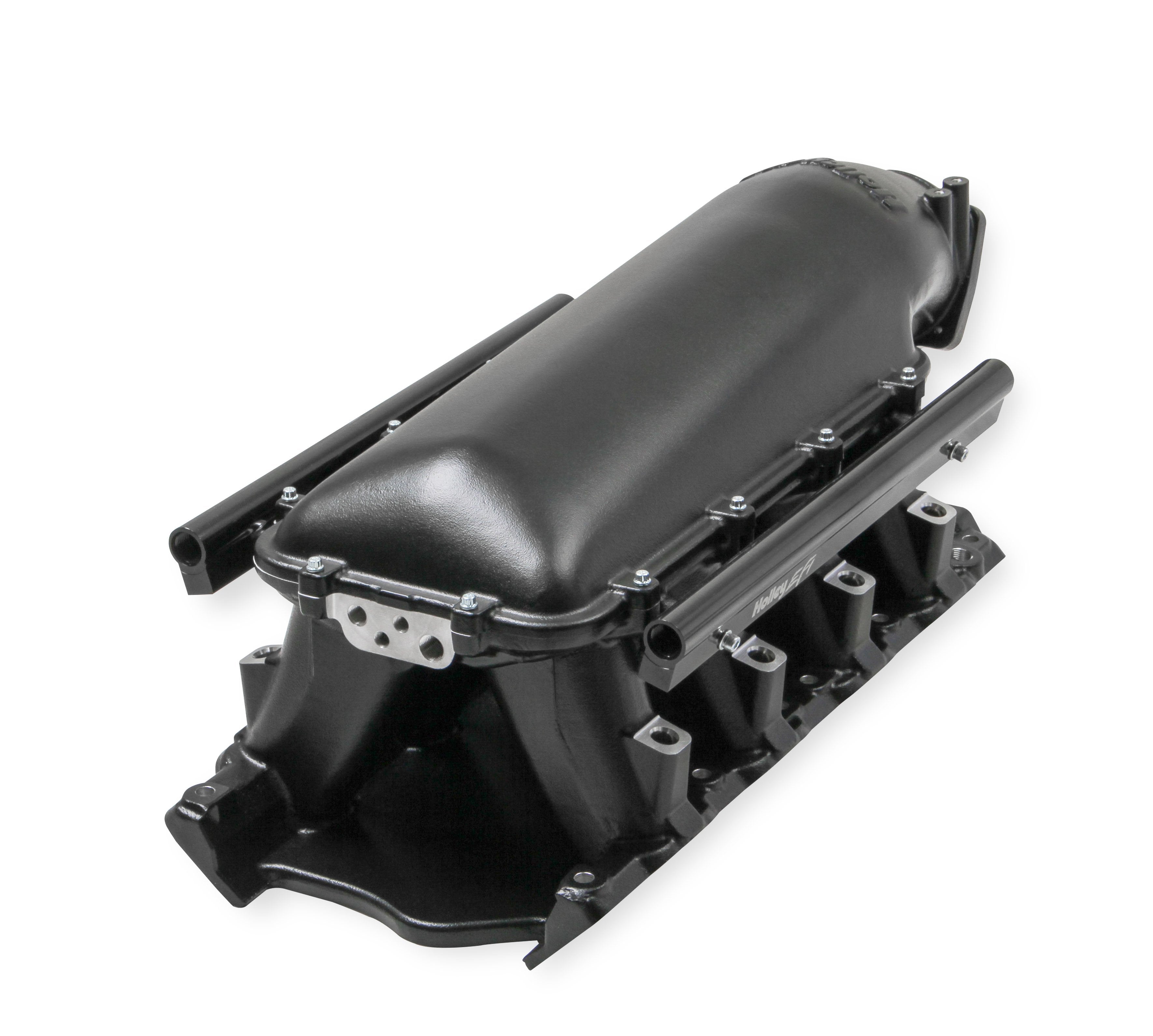 Holley EFI Hi-Ram EFI Intake Manifold Kit - 105 mm Throttle Body Flange - Black - 351W Small Block Ford