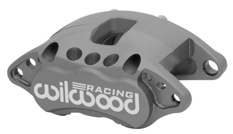 Wilwood D52-R Brake Caliper - 1 Piston - Gray Anodized - 12.190 in OD x 0.810 in Thick Rotor - 7.060 in Floating Mount 120-15610