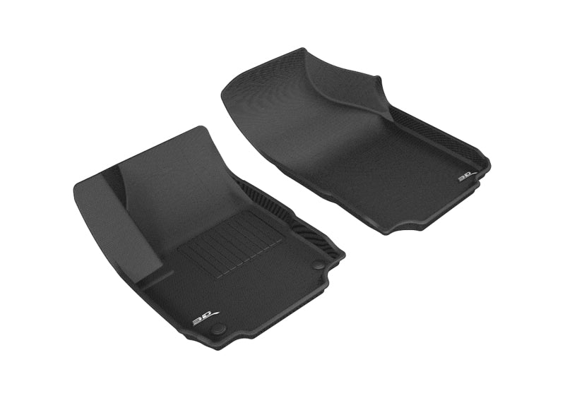 3D MAXpider Kagu Front Floor Liner - Black / Textured - GM Midsize Crossover 2018-21 L1CH08511509 - Pair