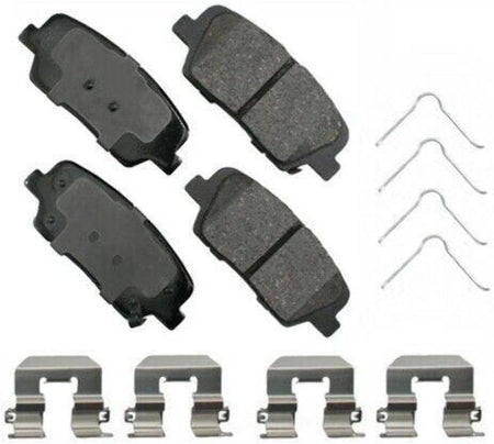 Akebono Brakes ProAct Ultra-Premium Rear Brake Pads - Hyundai Santa Fe 2017-19