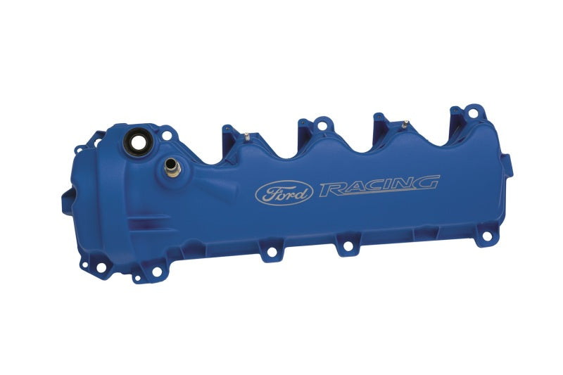 Ford Racing Short Valve Covers Gaskets/Fasteners Ford Racing Logo Aluminum - Blue Powder Coat