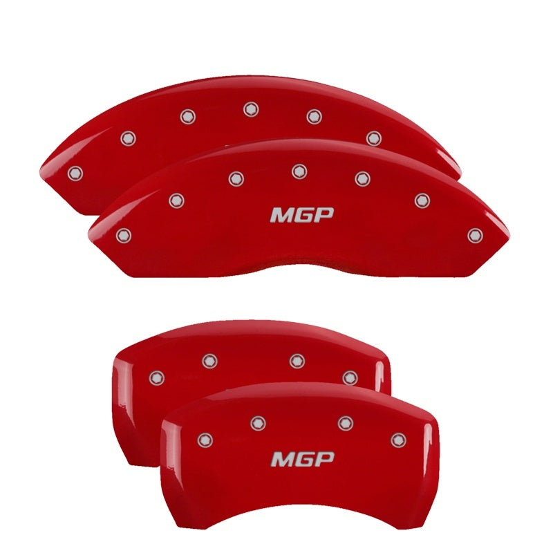 MGP Caliper Covers 09-15 Toyota Sequoia Caliper Covers Red