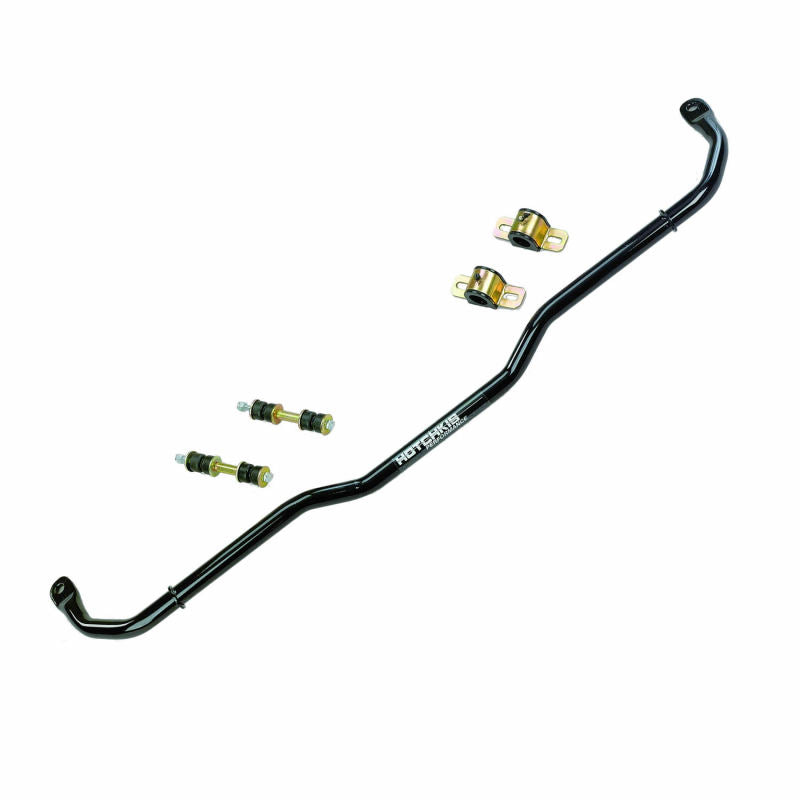 Hotchkis Sport Front Sway Bar - Bolt-On - 1.125 in Diameter - Greasable Polyurethane Bushings - Black Powder Coat - GM F-Body 1967-69