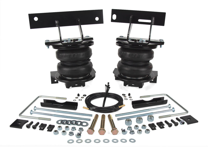 Air Lift Loadlifter 7500 XL Rear Air Spring Kit - 7500 lb Capacity - Black Powder Coat Brackets - Ford Fullsize Truck 2020 57550