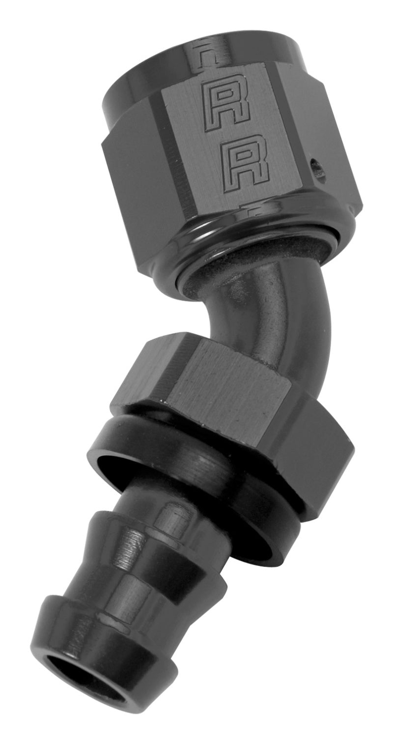 Russell Twist-Lok 45 Hose End -08 AN - Black