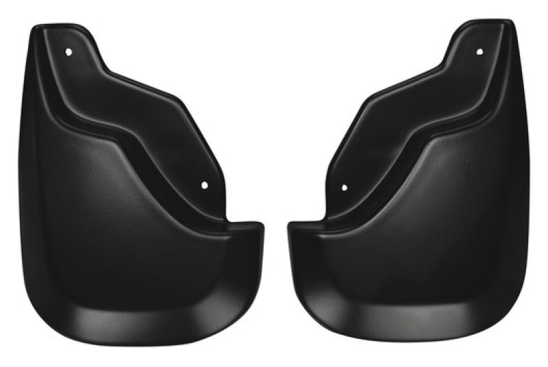 Husky Liners Front Mud Flap Plastic Black/Textured Ford Edge 2007-15 - Pair