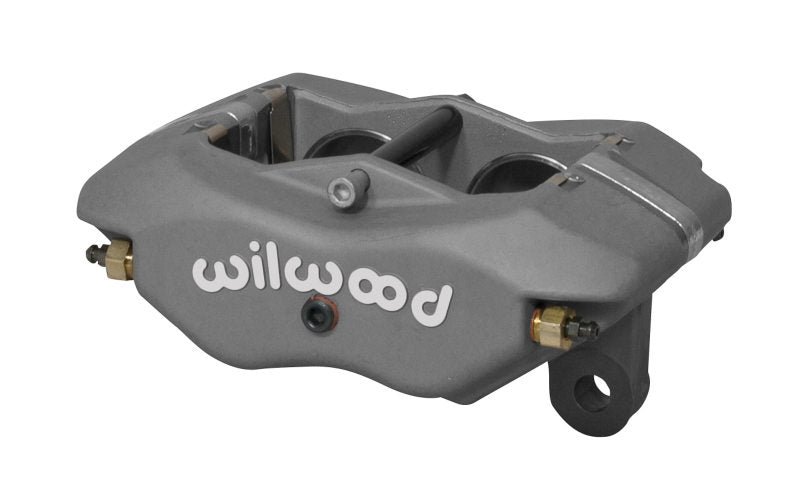 Wilwood Forged Narrow Dynalite Caliper - Side Inlet - 1.75"/1.75" Pistons - .810" Rotor - 3.5" Mount