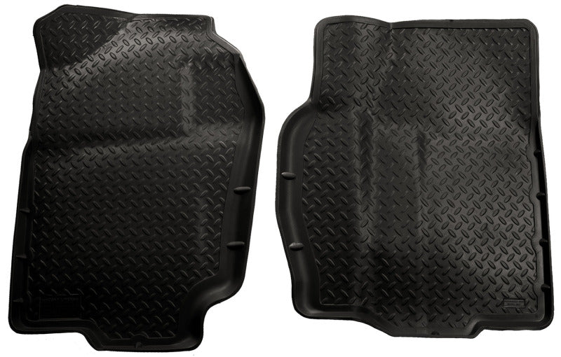 Husky Liners Classic Style Front Floor Liner - Black - Dodge Ram Fullsize Truck 1994-2002 - Pair