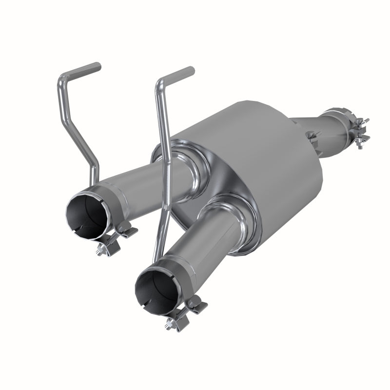 MBRP XP Series Muffler - 3 in Inlet - Dual 2-1/2 in Outlet - Stainless - Mopar Gen III Hemi - Dodge Ram Fullsize Truck 2009-18