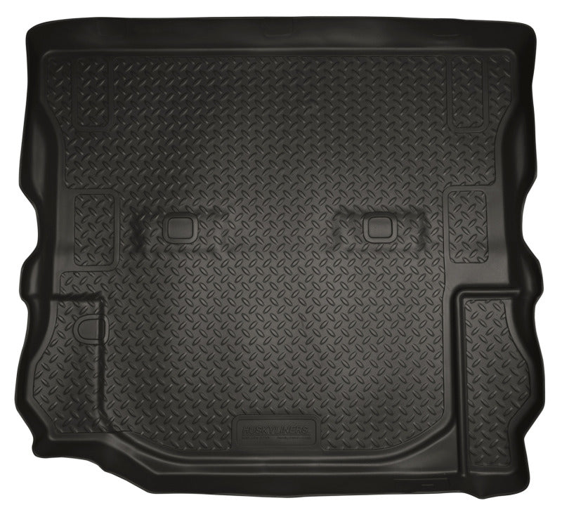 Husky Liners Weatherbeater Cargo Liner Plastic Black 2 Door - Jeep Wrangler JK 2011-14