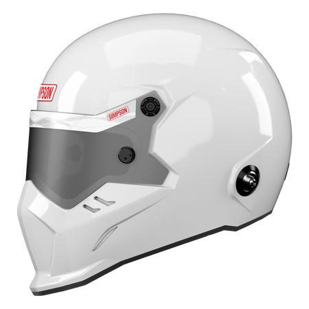 Simpson Kingsnake Helmet - White