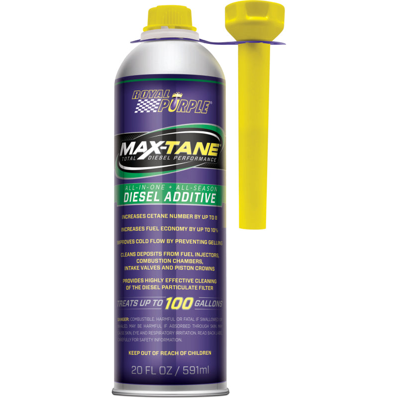 Royal Purple® Max-Tane™ Diesel Fuel Injection Cleaner & Cetane Booster - 20 oz. (Case of 6)