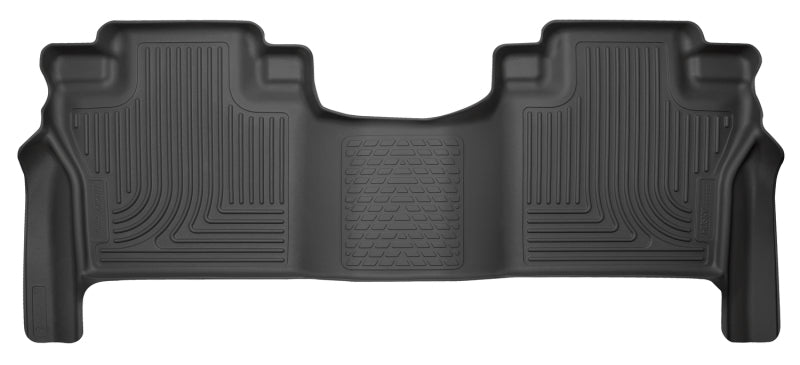 Husky Liners WeatherBeater 2nd Row Floor Liner - Black - Crew Cab - Nissan Fullsize Truck 2016-24