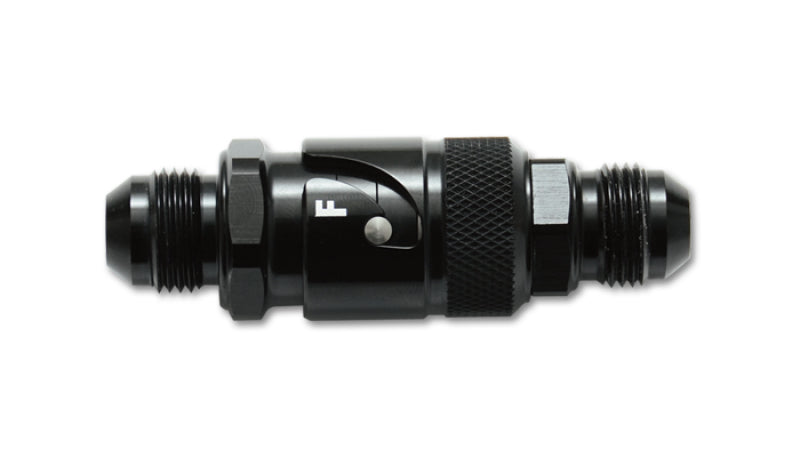 Vibrant Performance Quick Release Fitting with Viton Seal - Size: -8